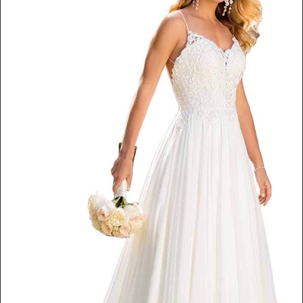 New boutique wedding dress